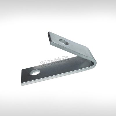 Piastra Acuto  45°  a 2 Fori