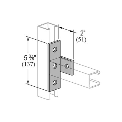 Piastra 'T ' Piega 90° - Image 2