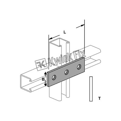 3 Hole Flat Bracket - Image 2