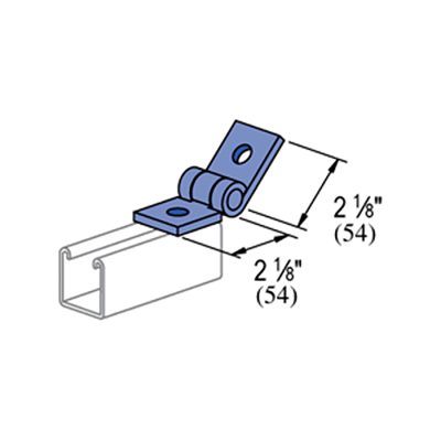Two Hole Hinged Bracket - Image 2
