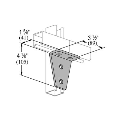 4 Hole Wide Angle Bracket - Image 2