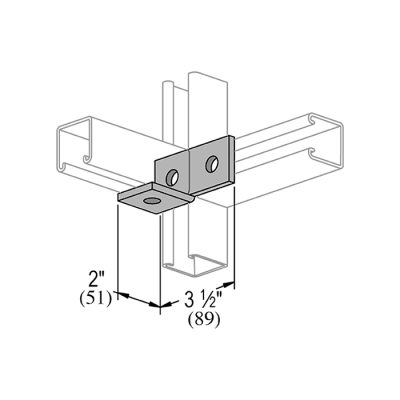 90 ° Bend L Bracket - Image 2