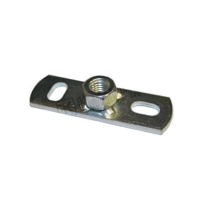 Back Plate Female Bright Zinc Plated