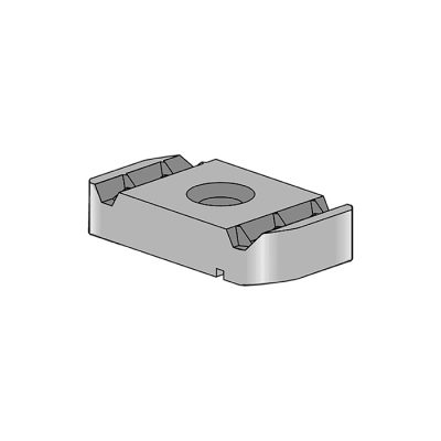 Channel Nut Plain Bright Zinc Plated - Image 2