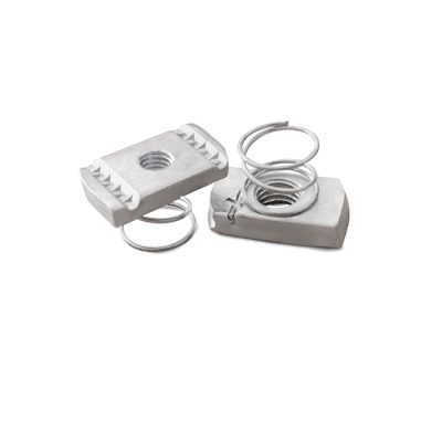 Channel Nut Short Spring Stainless Steel