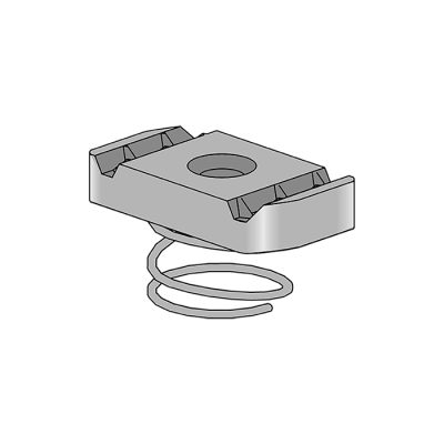 Channel Nut Short Spring Stainless Steel - Image 2