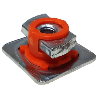 Kwick Slide Nut Bright Zinc Plated
