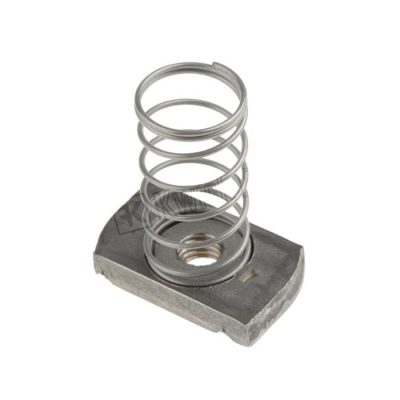 Channel Nut Long Spring Hot Dip Galvenized