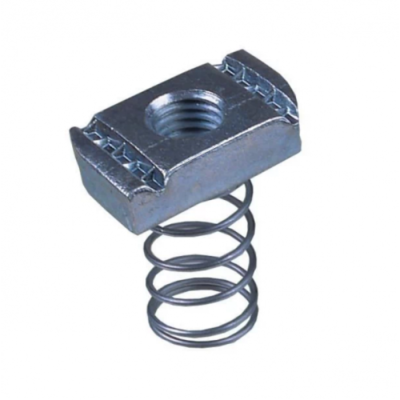 Channel Nut Long Spring Stainless Steel