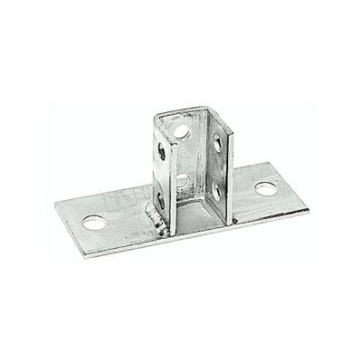 Single Channel Horizontal Base Plate 2 Hole