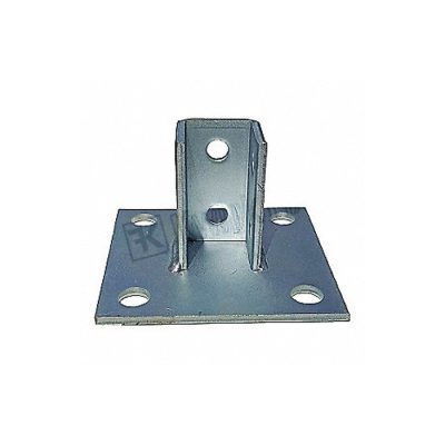Single Channel Square Post Base