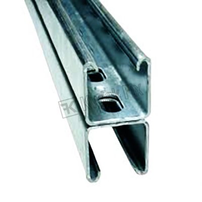 Pre Galvenised Slotted Channel Back To Back 41 X 41