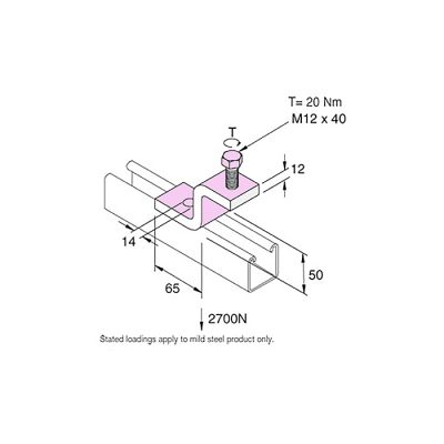 Beam Clamp Z Type (Heavy Duty) - Image 2