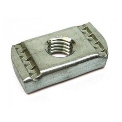Channel Nut Plain Bright Zinc Plated