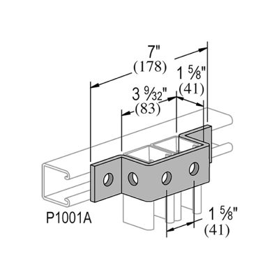 Double Channel Top Bracket - Image 2