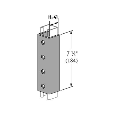 External Channel Connector 41 MM - Image 2