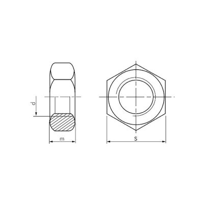 Hex Nut Stainless Steel - Image 2