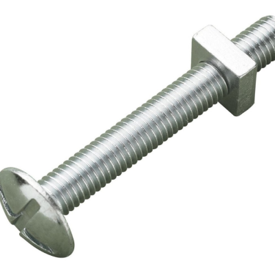 Roofing Bolt With Square Nuts HDG