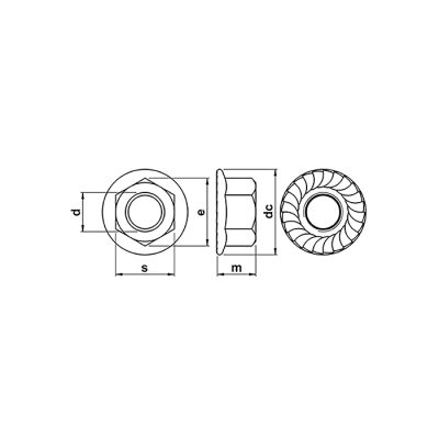 Serrated Flange Nuts - Image 2
