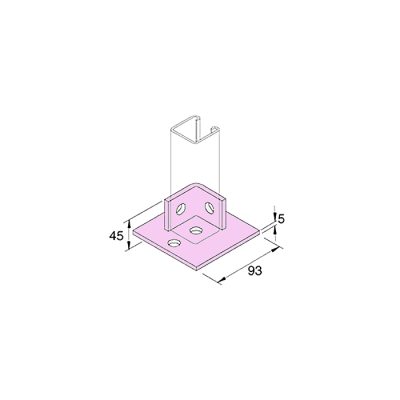 Single Channel Base Plate - Image 2