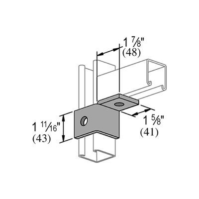 Small Wing Bracket Left Bend - Image 2
