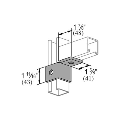 Small Wing Bracket Right Bend - Image 2