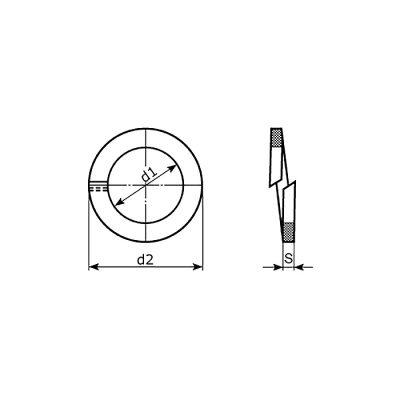 Spring Washer DIN 127 - Image 2
