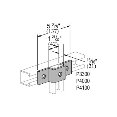 Top Hat Bracket 21 MM - Image 2